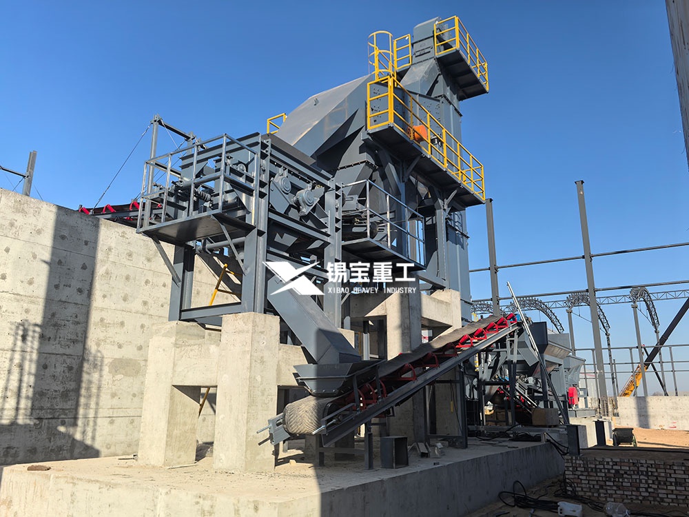 陜西省西安市瀝青銑刨料破碎篩分設備現場4